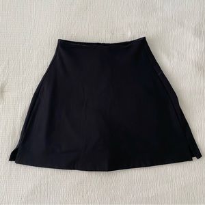 Girlfriend Collective skort in black XXS